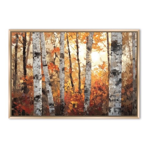 Autumn birch tree - autumn, extra